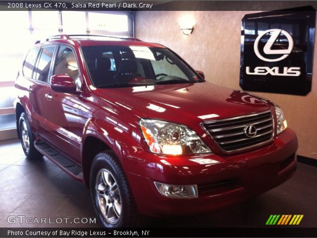 2008 Lexus GX 470 in Salsa Red Pearl