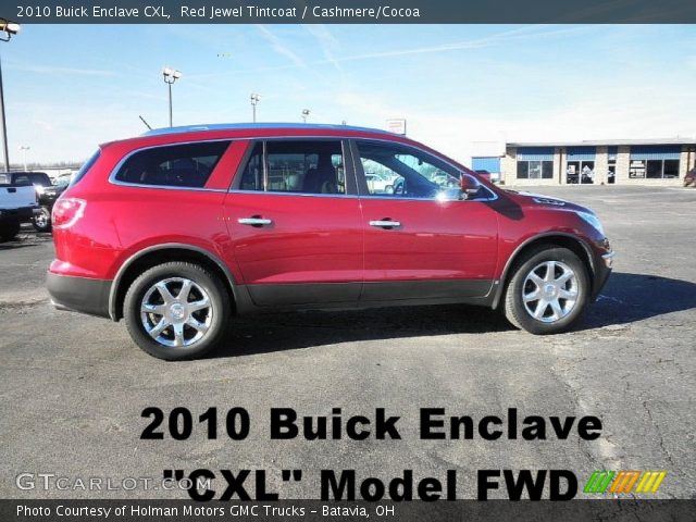 2010 Buick Enclave CXL in Red Jewel Tintcoat