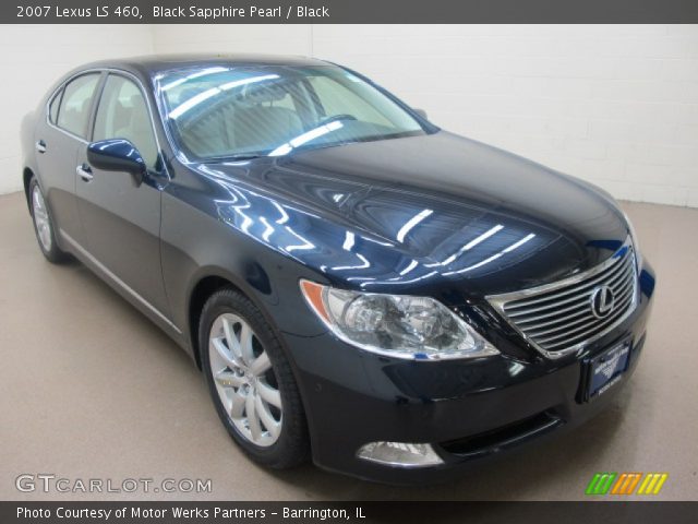 2007 Lexus LS 460 in Black Sapphire Pearl