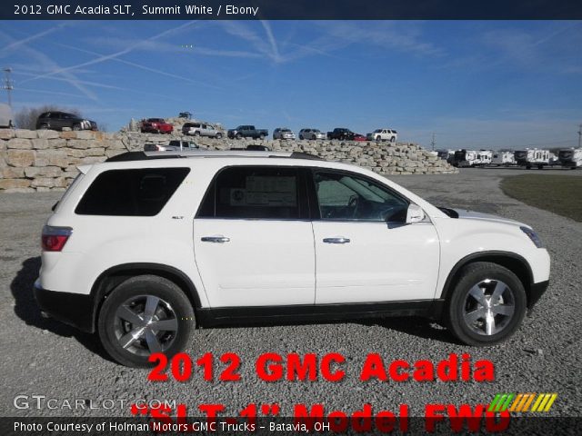 2012 GMC Acadia SLT in Summit White