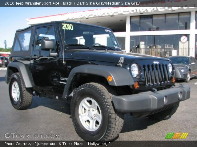2010 Jeep Wrangler Sport 4x4 in Black