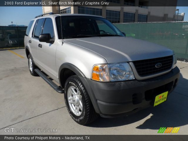 2003 Ford Explorer XLS in Silver Birch Metallic