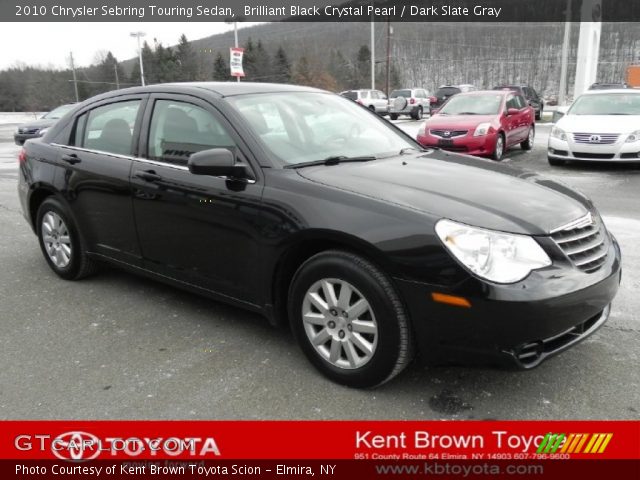 2010 Chrysler Sebring Touring Sedan in Brilliant Black Crystal Pearl