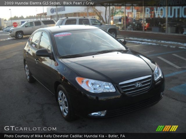 2009 Hyundai Elantra GLS Sedan in Black Pearl