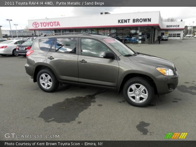 2011 Toyota RAV4 I4 4WD in Pyrite Metallic