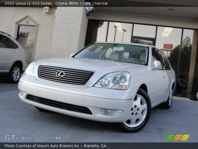 2003 Lexus LS 430 Sedan in Crystal White