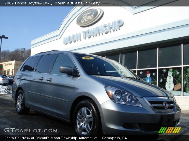 2007 Honda Odyssey EX-L in Ocean Mist Metallic