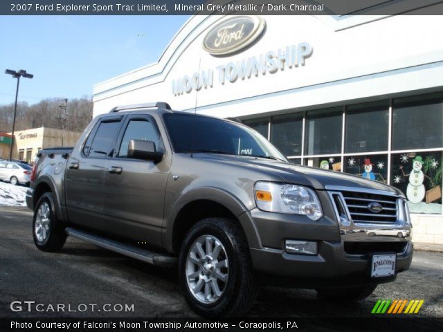 2007 Ford Explorer Sport Trac Limited in Mineral Grey Metallic