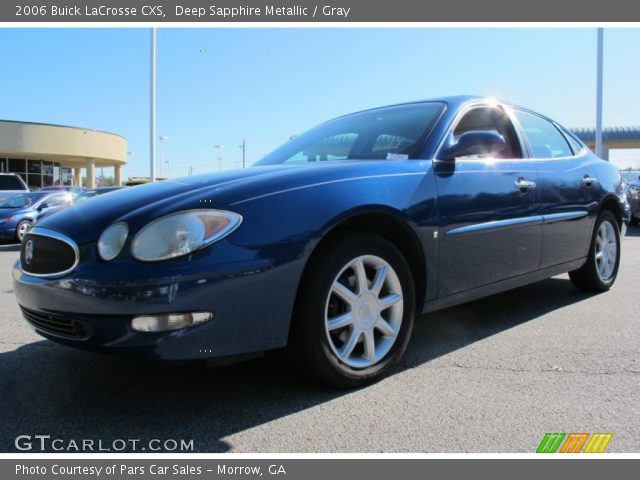 2006 Buick LaCrosse CXS in Deep Sapphire Metallic