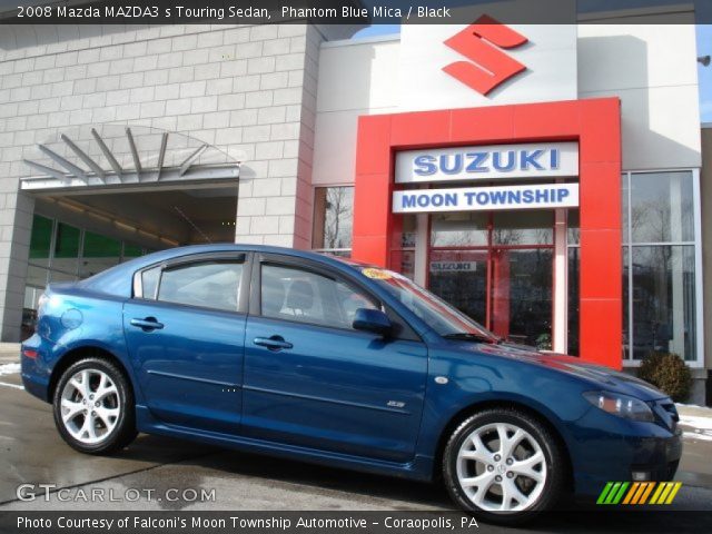 2008 Mazda MAZDA3 s Touring Sedan in Phantom Blue Mica