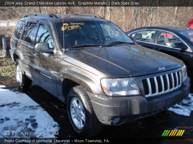 2004 Jeep Grand Cherokee Laredo 4x4 in Graphite Metallic