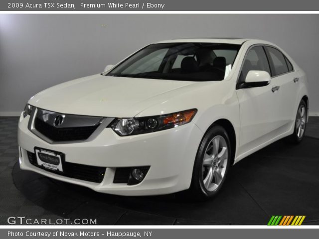2009 Acura TSX Sedan in Premium White Pearl