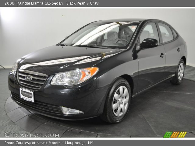 2008 Hyundai Elantra GLS Sedan in Black Pearl
