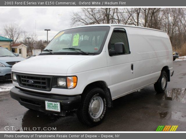 2003 Ford E Series Van E150 Commercial in Oxford White