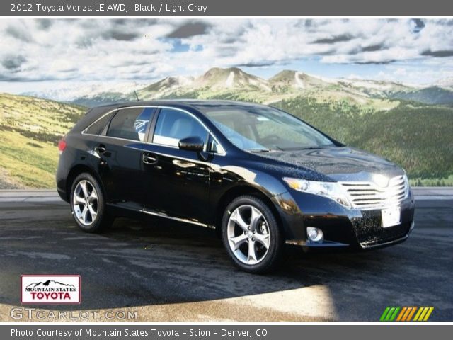 2012 Toyota Venza LE AWD in Black