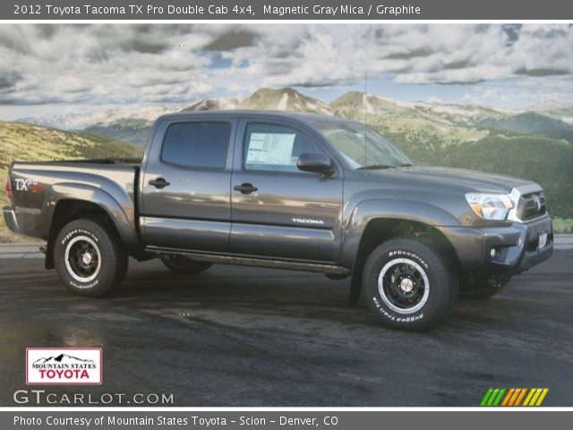 2012 Toyota Tacoma TX Pro Double Cab 4x4 in Magnetic Gray Mica