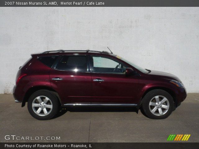 2007 Nissan Murano SL AWD in Merlot Pearl
