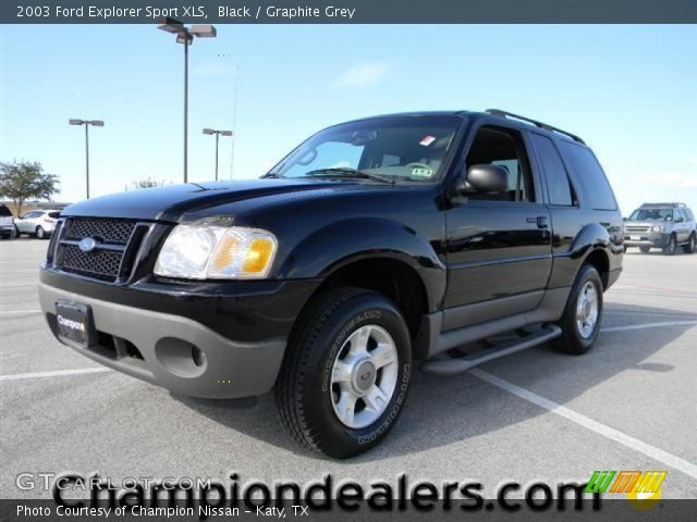 2003 Ford Explorer Sport XLS in Black