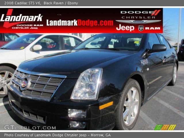 2008 Cadillac STS V6 in Black Raven