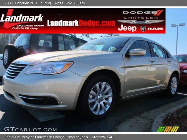 2011 Chrysler 200 Touring in White Gold