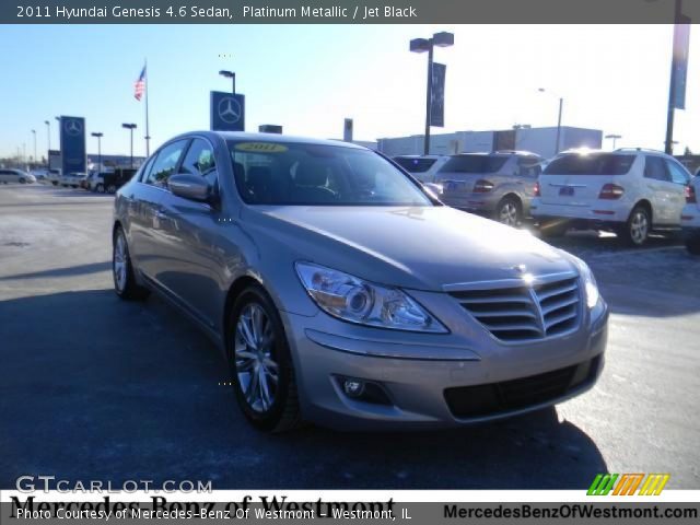 2011 Hyundai Genesis 4.6 Sedan in Platinum Metallic