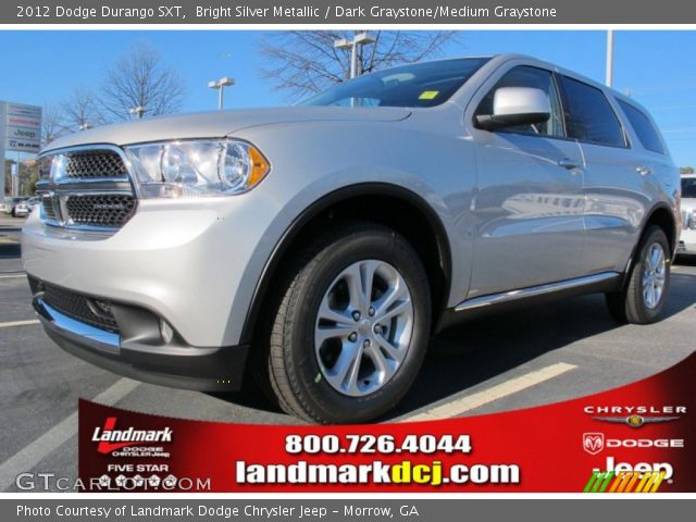 2012 Dodge Durango SXT in Bright Silver Metallic