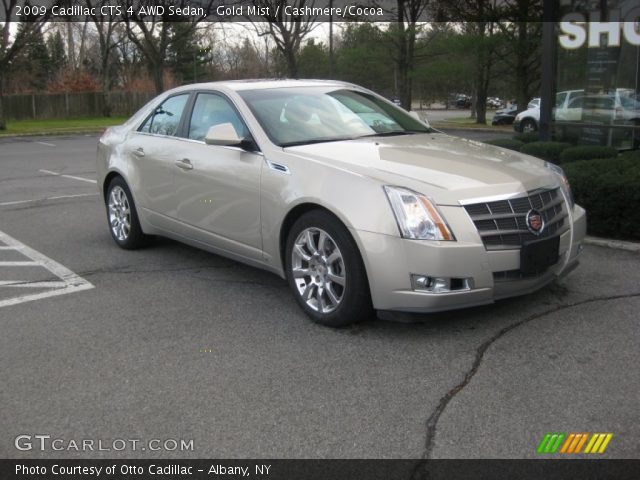2009 Cadillac CTS 4 AWD Sedan in Gold Mist