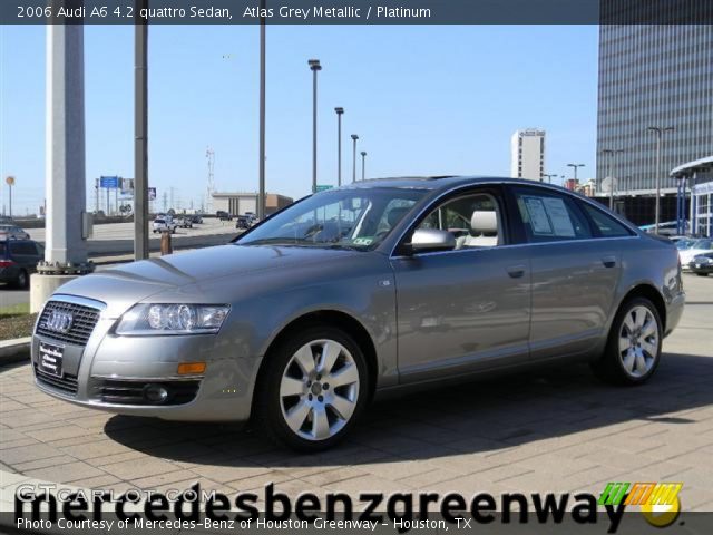 2006 Audi A6 4.2 quattro Sedan in Atlas Grey Metallic