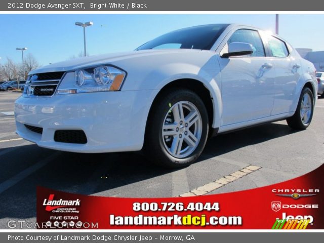 2012 Dodge Avenger SXT in Bright White
