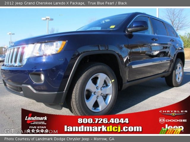 2012 Jeep Grand Cherokee Laredo X Package in True Blue Pearl