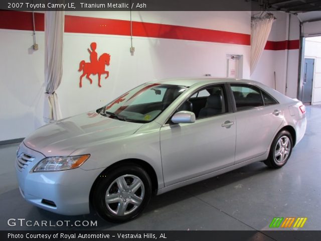 2007 Toyota Camry LE in Titanium Metallic