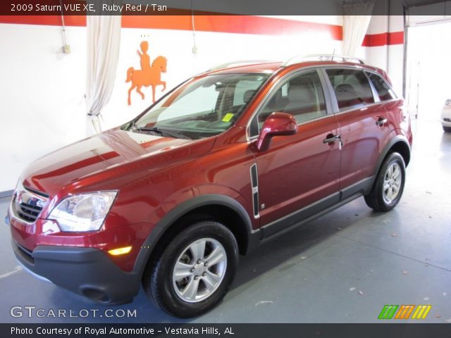 2009 Saturn VUE XE in Ruby Red