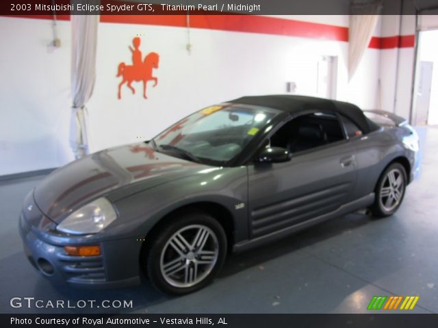 2003 Mitsubishi Eclipse Spyder GTS in Titanium Pearl