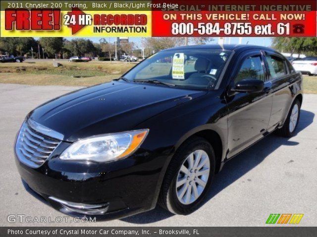 2011 Chrysler 200 Touring in Black