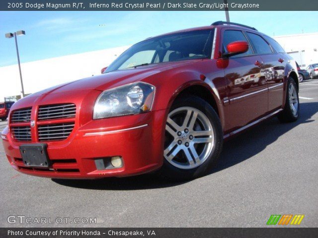 2005 Dodge Magnum R/T in Inferno Red Crystal Pearl