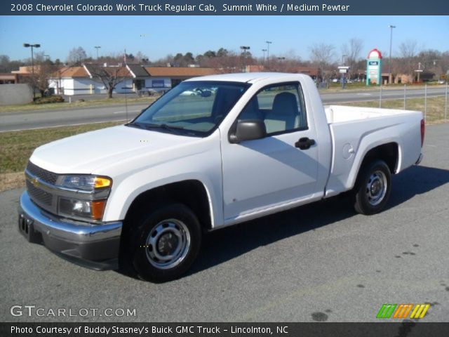 2008 Chevrolet Colorado Work Truck Regular Cab in Summit White