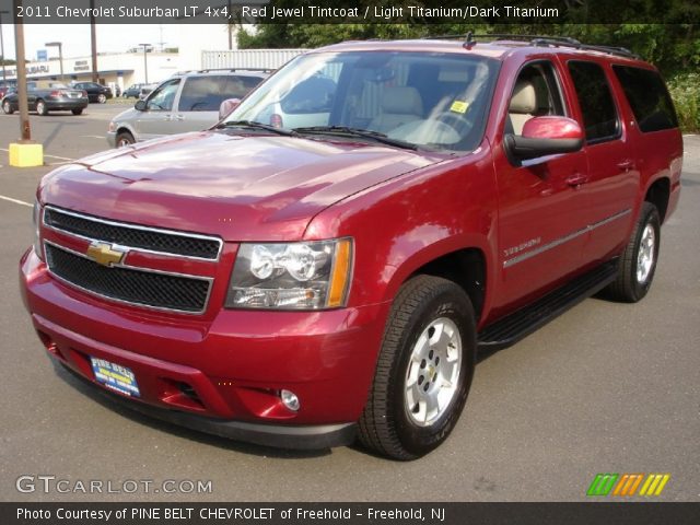 2011 Chevrolet Suburban LT 4x4 in Red Jewel Tintcoat