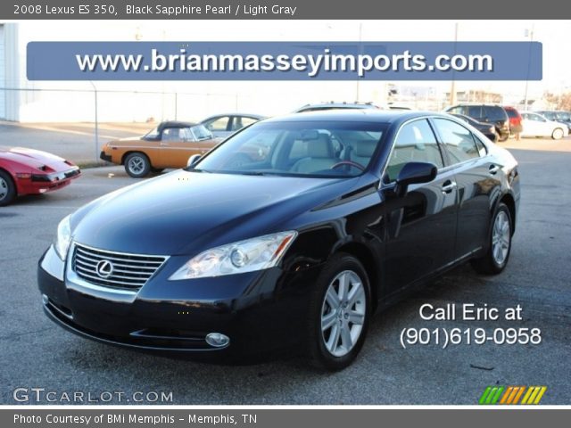 2008 Lexus ES 350 in Black Sapphire Pearl