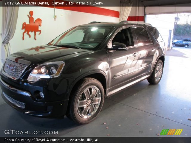 2012 GMC Acadia Denali in Carbon Black Metallic