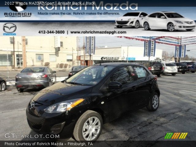 2012 Mazda MAZDA2 Sport in Brilliant Black