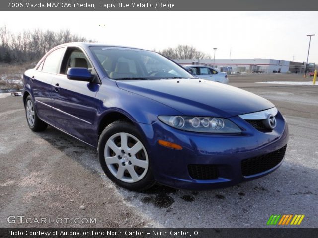 2006 Mazda MAZDA6 i Sedan in Lapis Blue Metallic