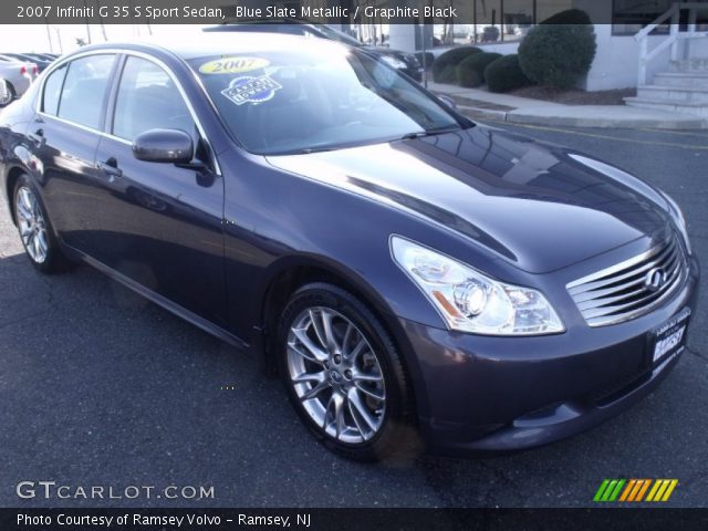 2007 Infiniti G 35 S Sport Sedan in Blue Slate Metallic