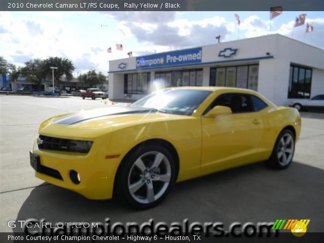 2010 Chevrolet Camaro LT/RS Coupe in Rally Yellow