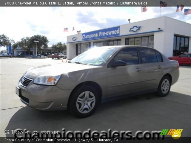 2008 Chevrolet Malibu Classic LS Sedan in Amber Bronze Metallic