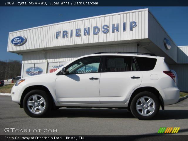 2009 Toyota RAV4 4WD in Super White