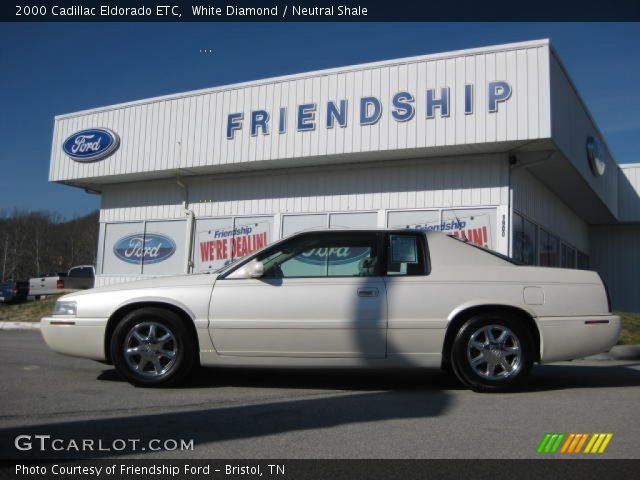 2000 Cadillac Eldorado ETC in White Diamond