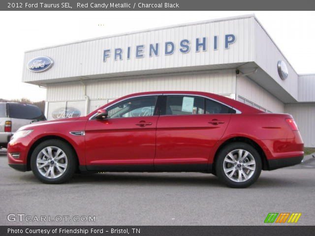 2012 Ford Taurus SEL in Red Candy Metallic