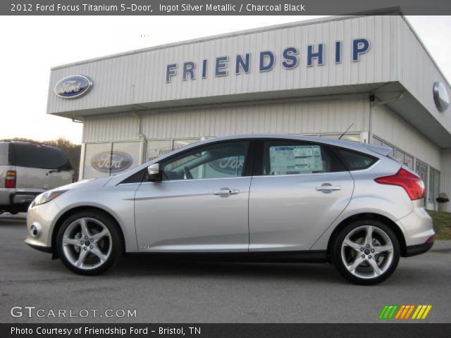 2012 Ford Focus Titanium 5-Door in Ingot Silver Metallic