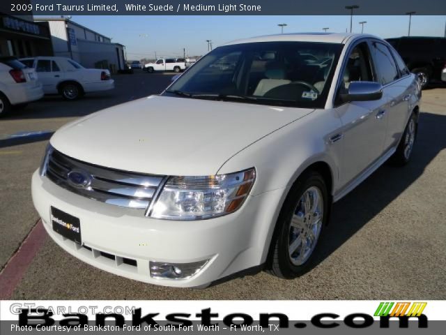 2009 Ford Taurus Limited in White Suede