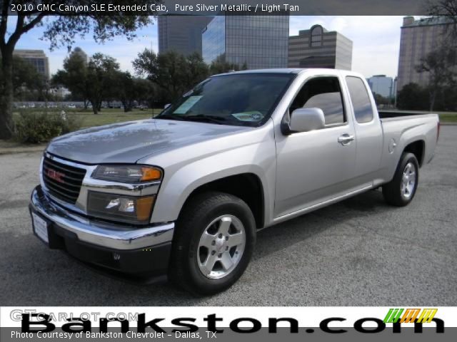 2010 GMC Canyon SLE Extended Cab in Pure Silver Metallic